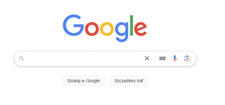 wyszukiwarka Google