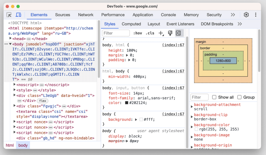 Chrome DevTools