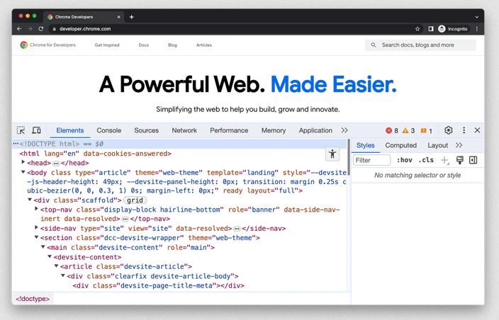 Chrome DevTools