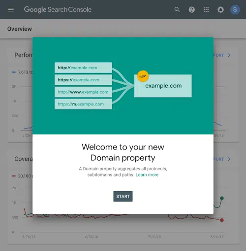 Aktualizacja informacji w Google Search Console