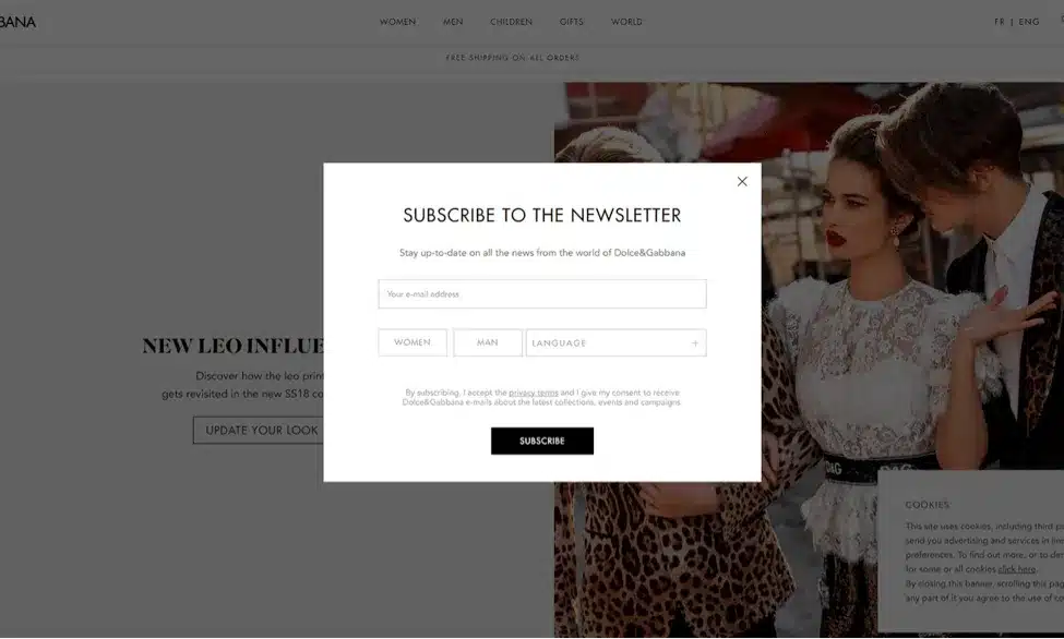 formularz zapisu do newslettera