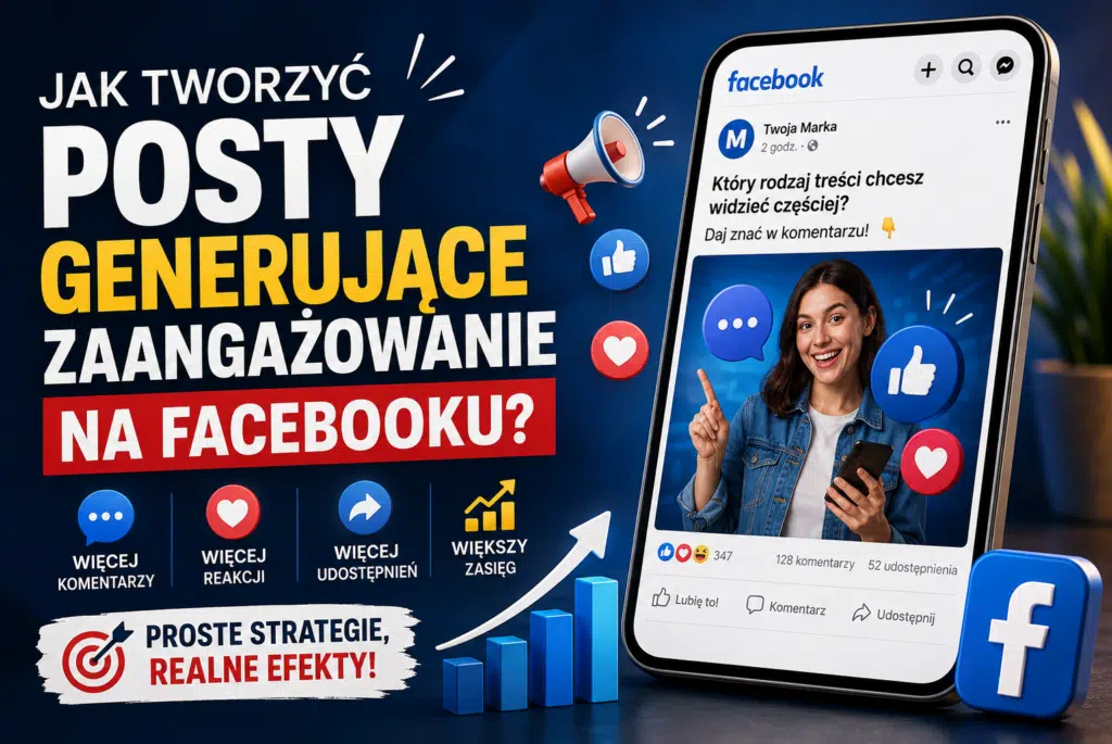 Jak tworzyć posty generujące zaangażowanie na Facebooku